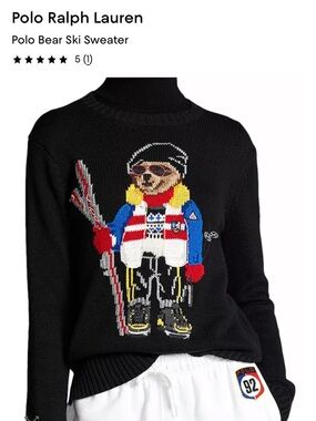 Polo by Ralph Lauren Charcoal Gray Knit Crewneck Sweater